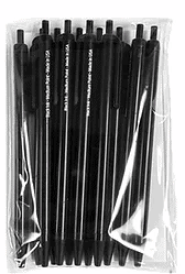 12 Packs of Black or Black/Blue Ink Combo 12 Packs of Black or Black/Blue Ink Combo