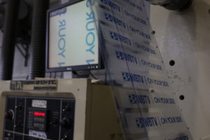 Factory Machine with a computer screen